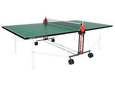 Складной стол для настольного тенниса OUTDOOR ROLLER FUN (зеленый/синий)